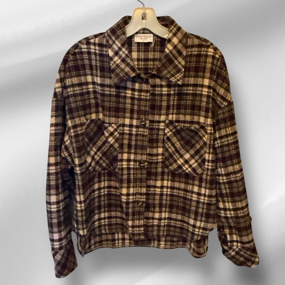 Dress Forum Los Angeles Thick Flannel Shirt